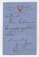 SIR EDWIN LANDSEER (1802-1873) Autograph Letter Signed