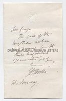 JOSEPH DALTON HOOKER (1817-1911) Autograph Letter Signed